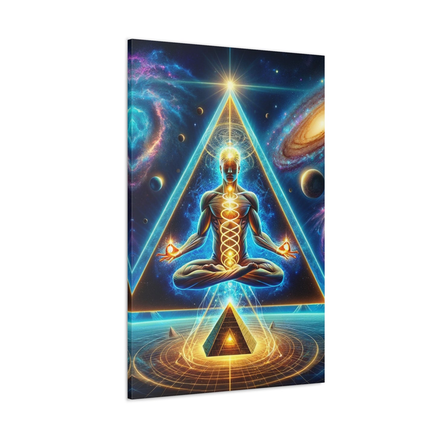 Quantum Entanglement Art Canvas Ed. 20