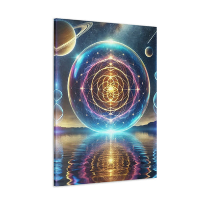 Sacred Geometry Art Canvas Ed. 16