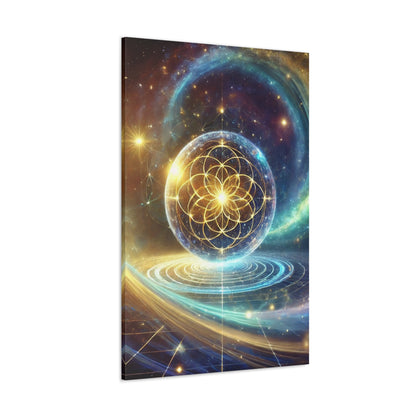 Sacred Geometry Art Canvas Ed. 56