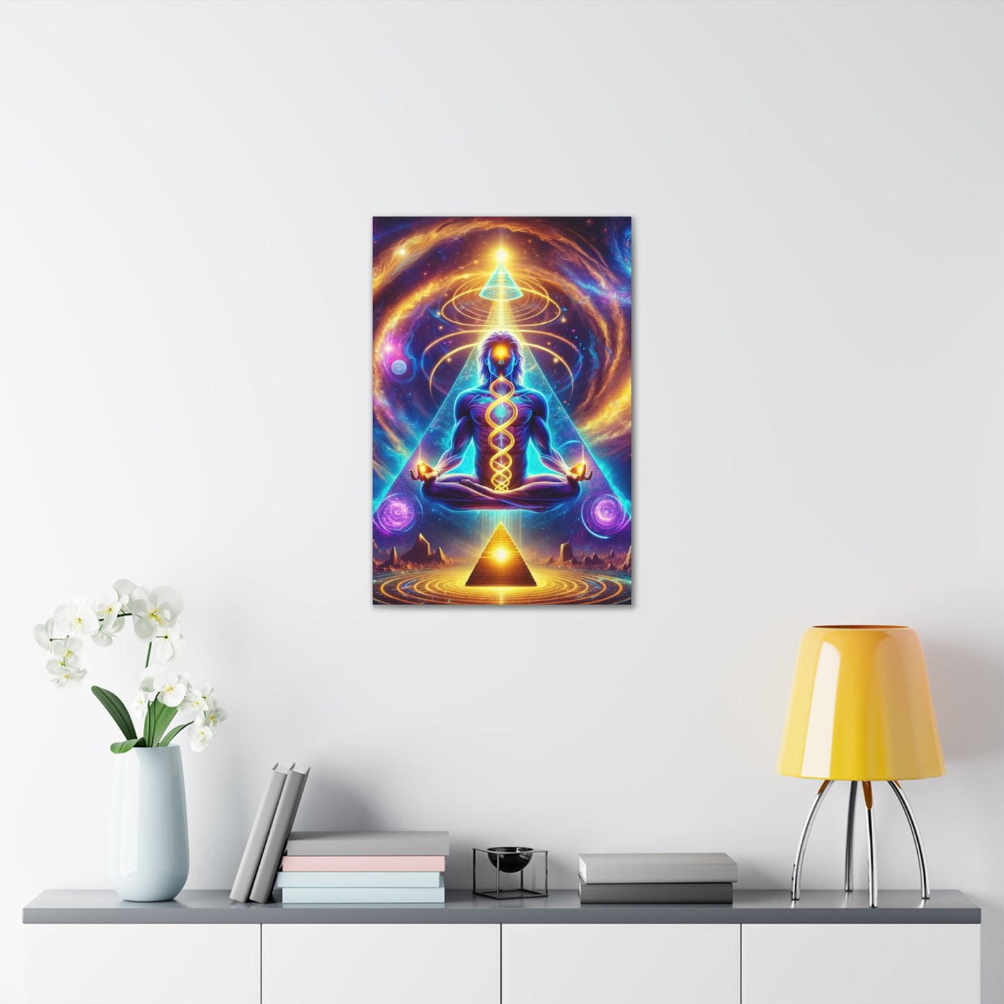 Quantum Entanglement Art Canvas Ed. 10