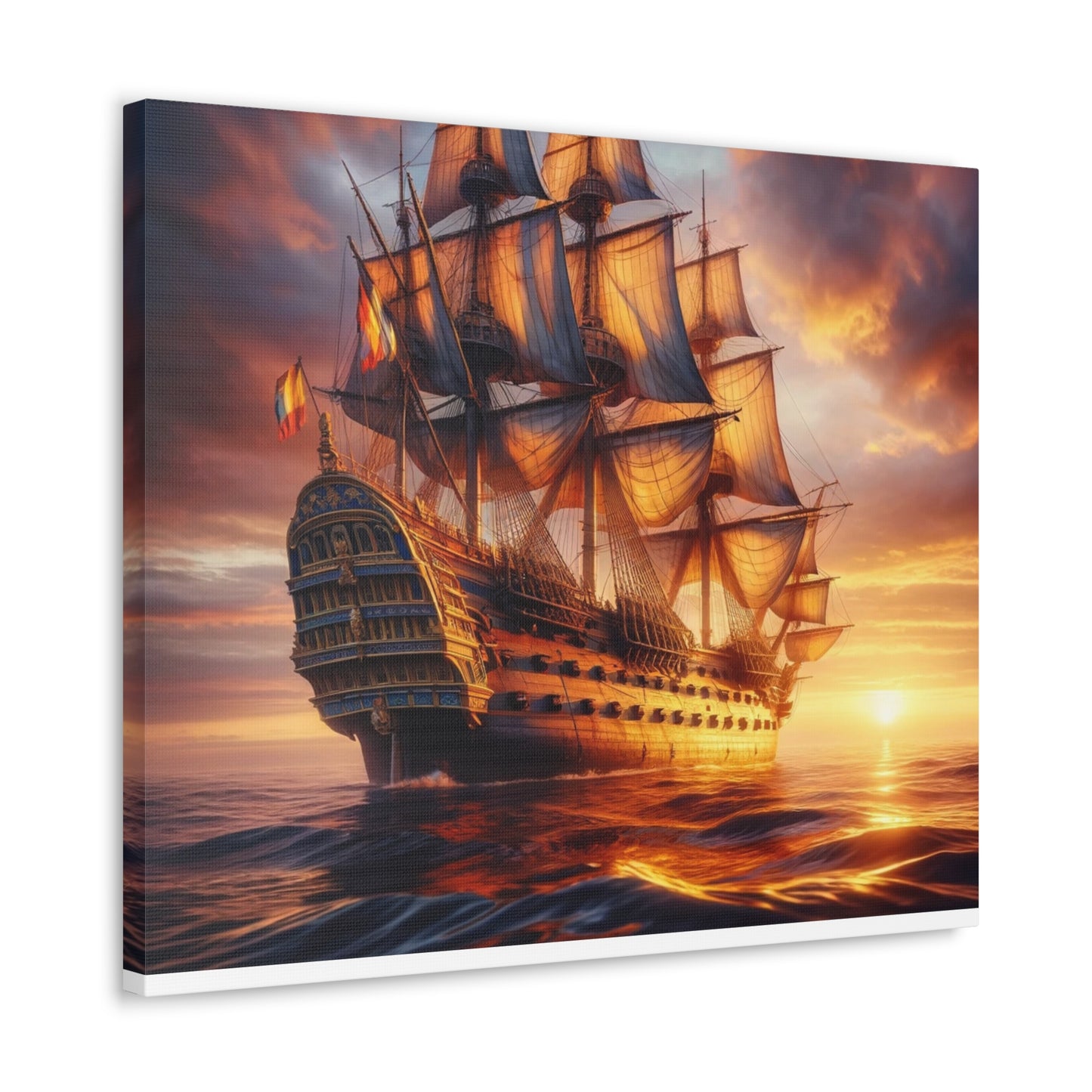 Voyage & Conquest Art Canvas Ed. 19