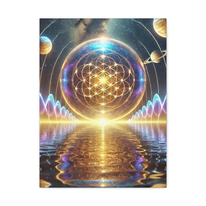 Sacred Geometry Art Canvas Ed. 11