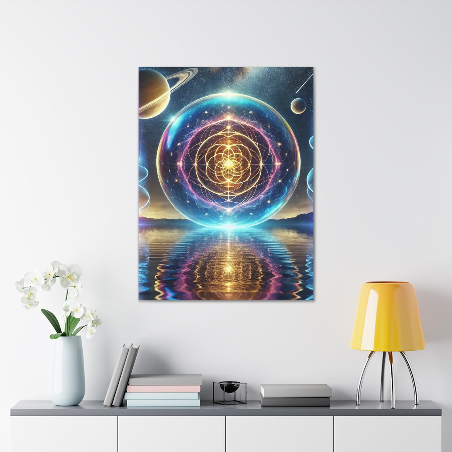 Sacred Geometry Art Canvas Ed. 16