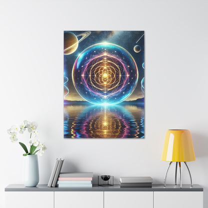 Sacred Geometry Art Canvas Ed. 16