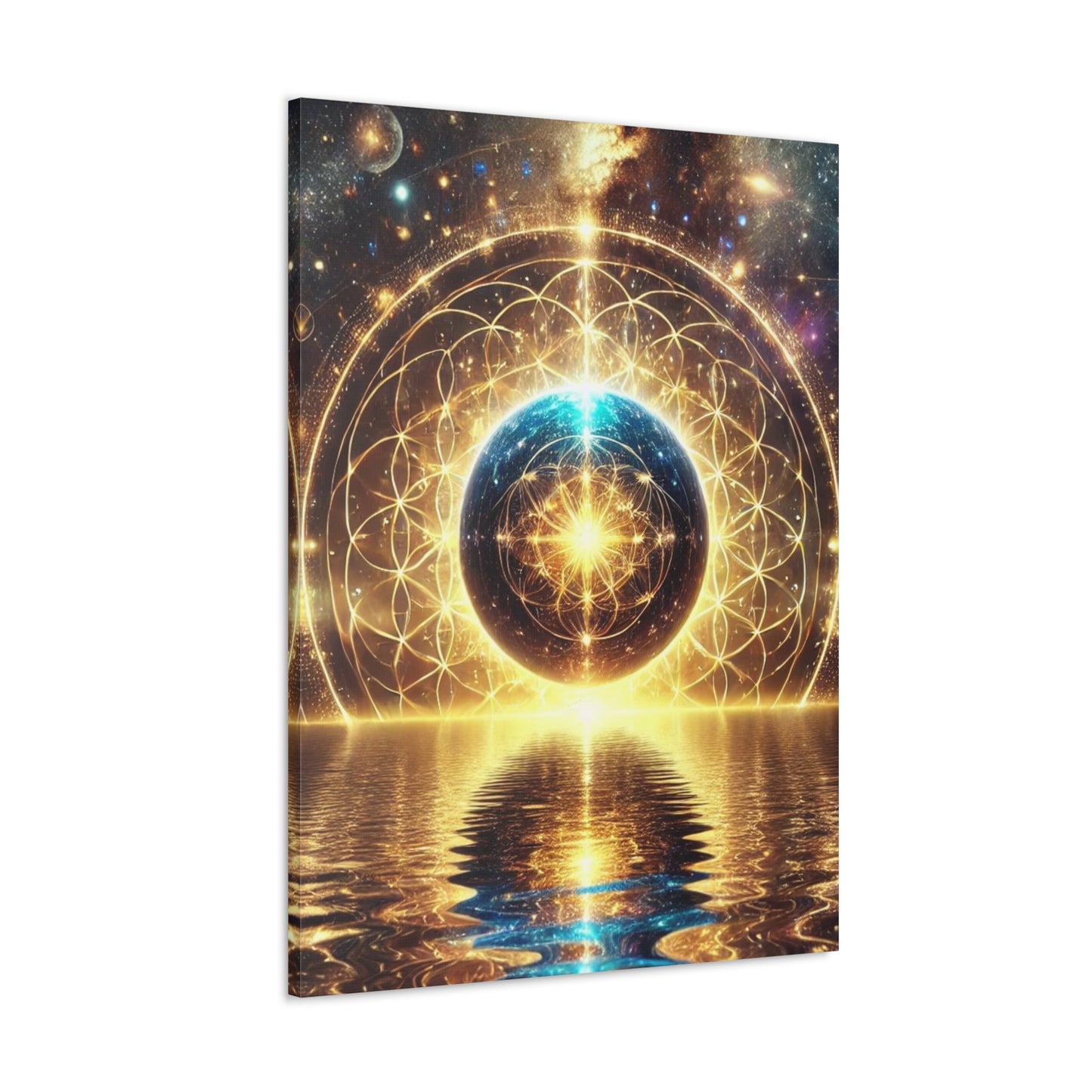 Sacred Geometry Art Canvas Ed. 51