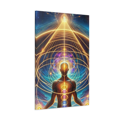 Quantum Entanglement Art Canvas Ed. 30