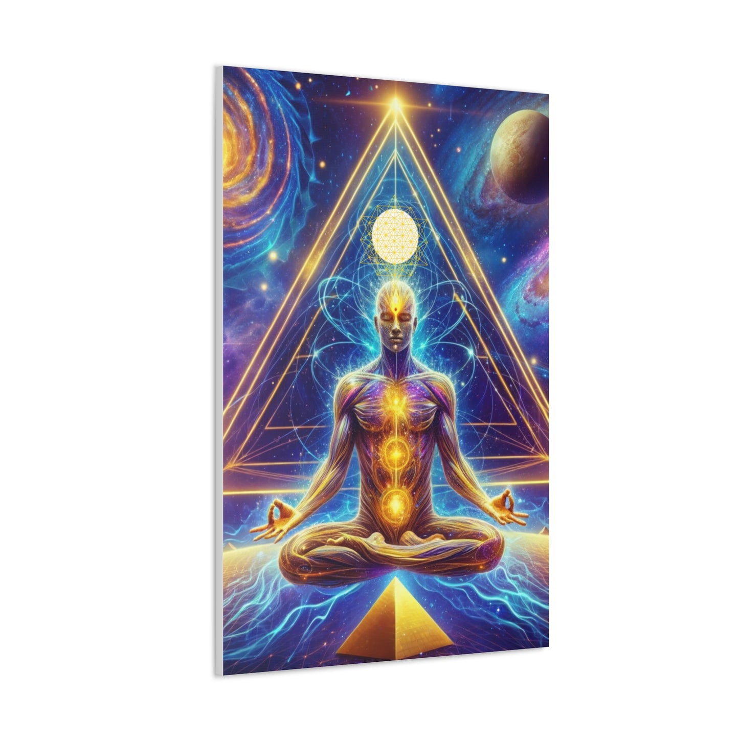 Quantum Entanglement Art Canvas Ed. 5