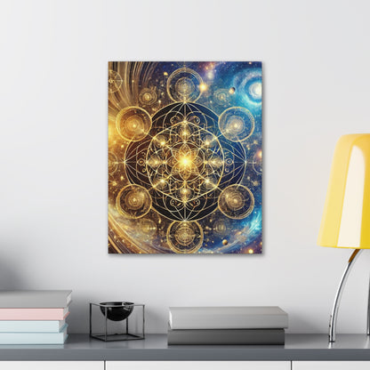 Sacred Geometry Art Canvas Ed. 67