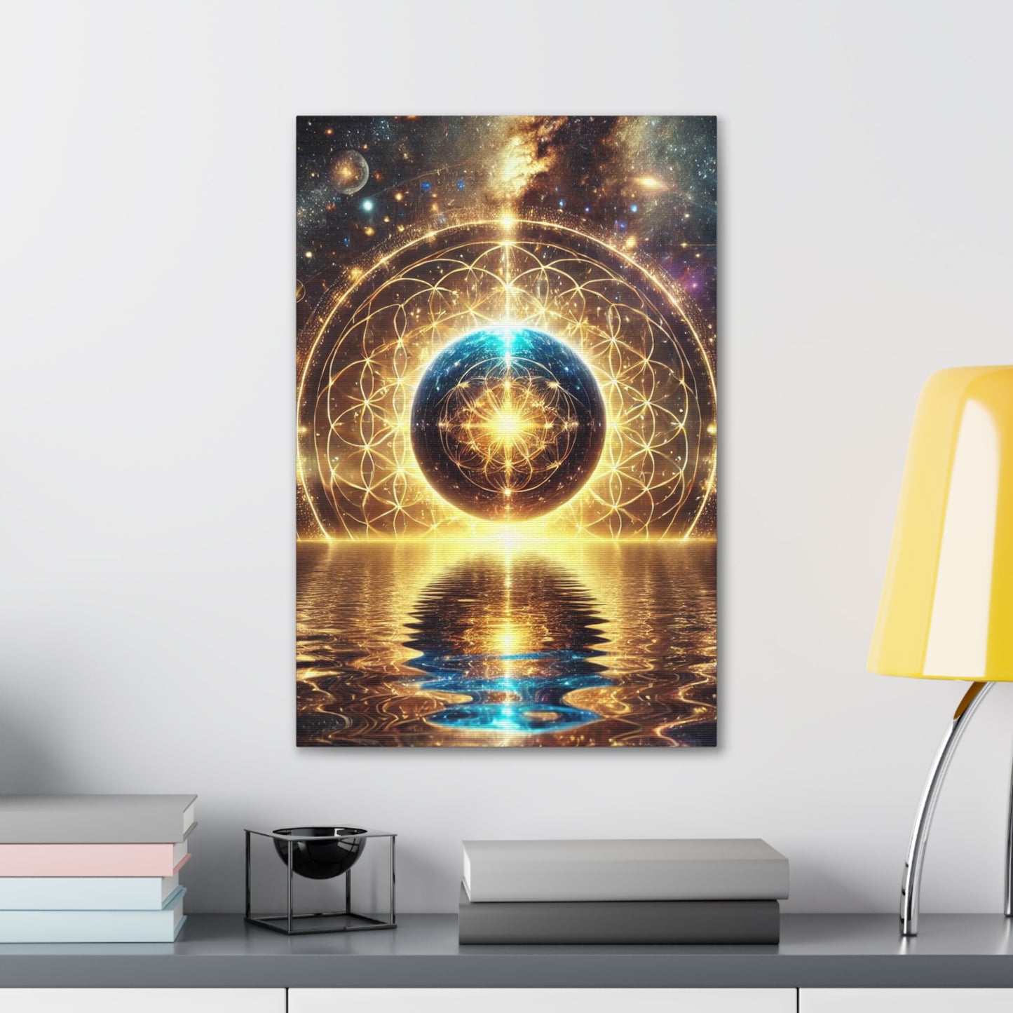 Sacred Geometry Art Canvas Ed. 51