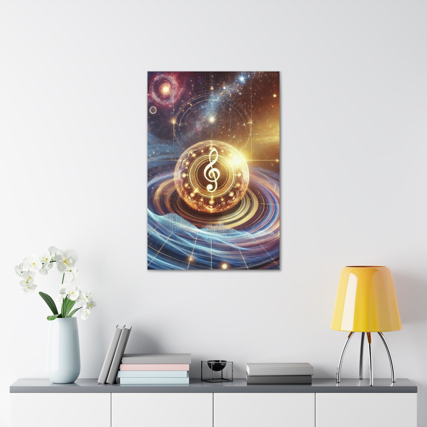 Sacred Geometry Art Canvas Ed. 63