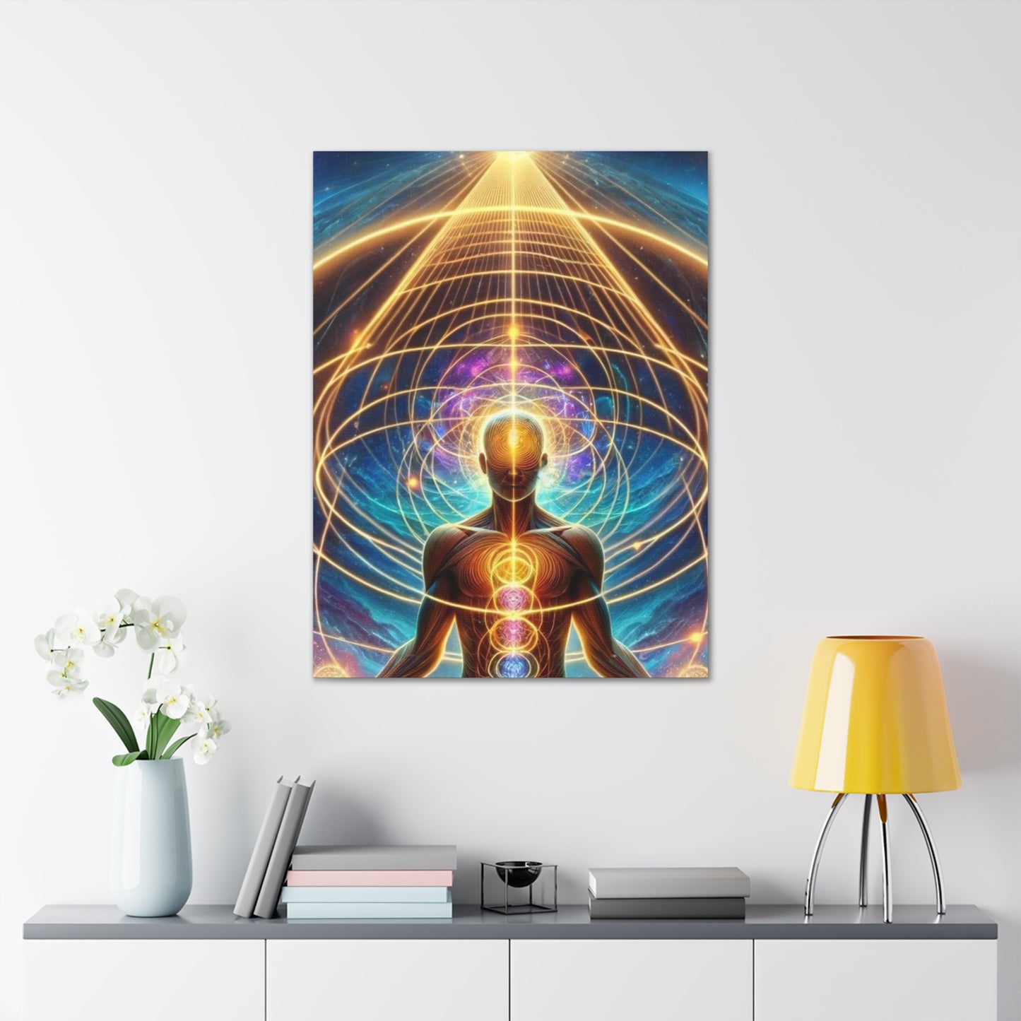 Quantum Entanglement Art Canvas Ed. 30