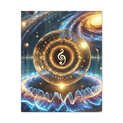 Sacred Geometry Art Canvas Ed. 62