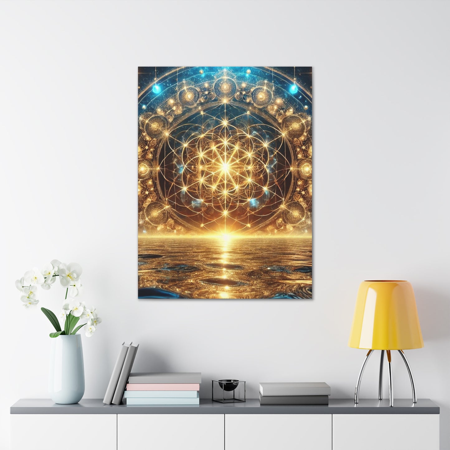 Sacred Geometry Art Canvas Ed. 97