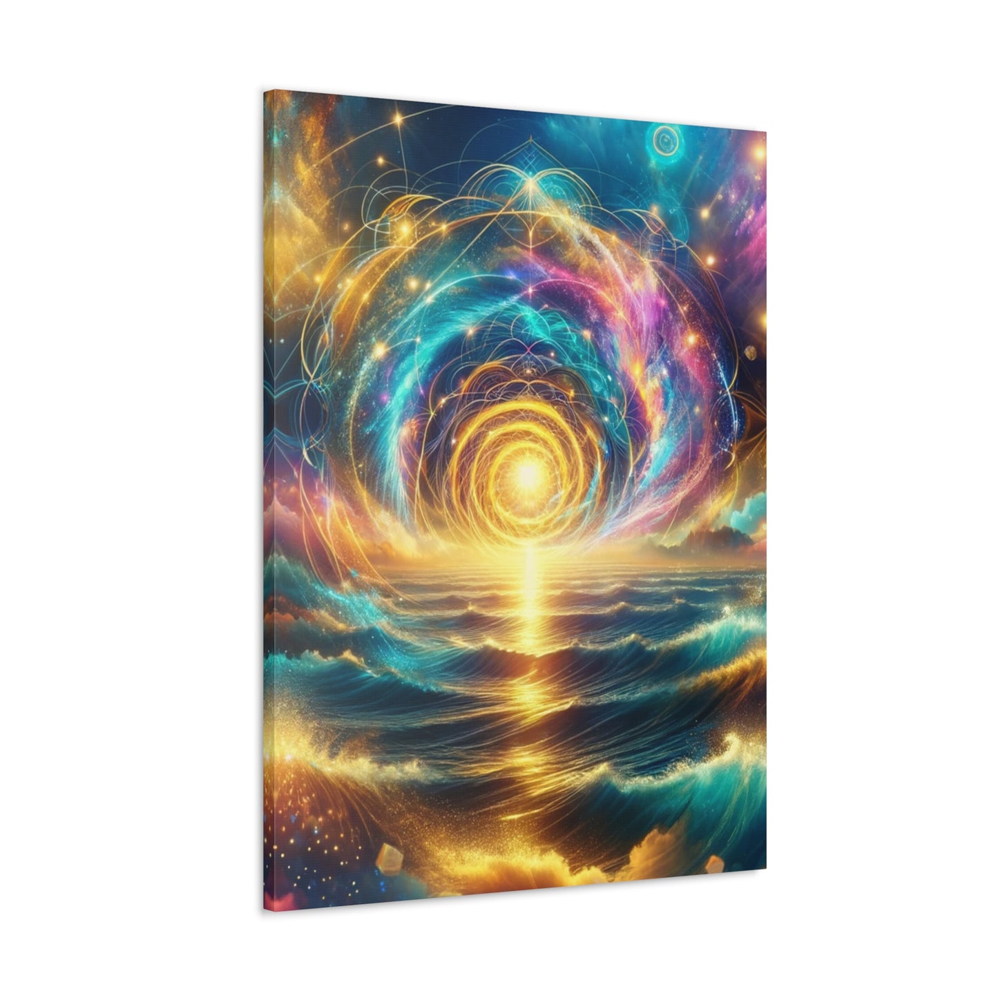 Serene Ocean Art Canvas Ed. 17