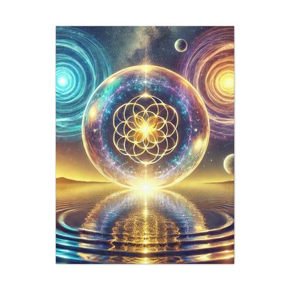 Sacred Geometry Art Canvas Ed. 13