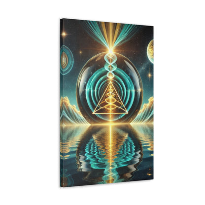 Sacred Geometry Art Canvas Ed. 36