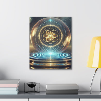 Sacred Geometry Art Canvas Ed. 10