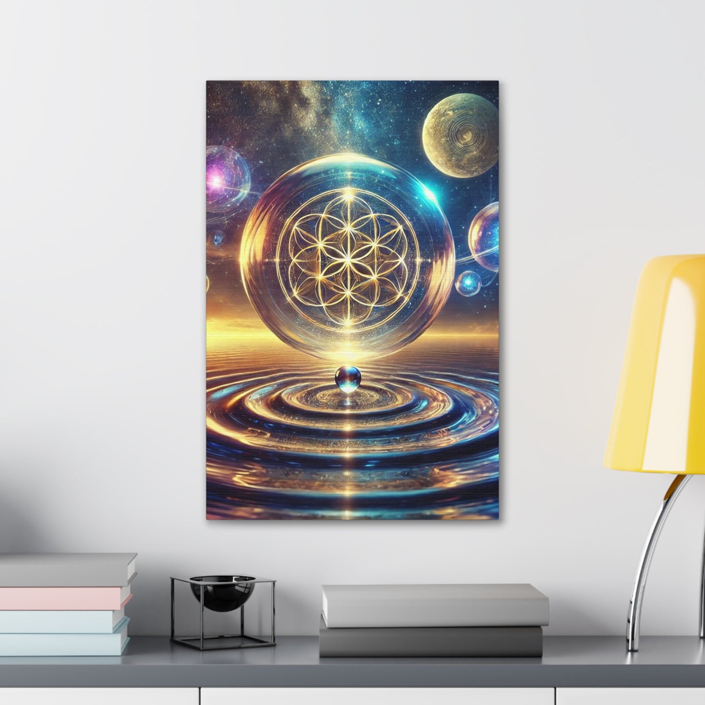 Sacred Geometry Art Canvas Ed. 23