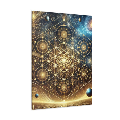 Sacred Geometry Art Canvas Ed. 76