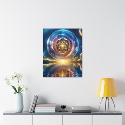 Sacred Geometry Art Canvas Ed. 15