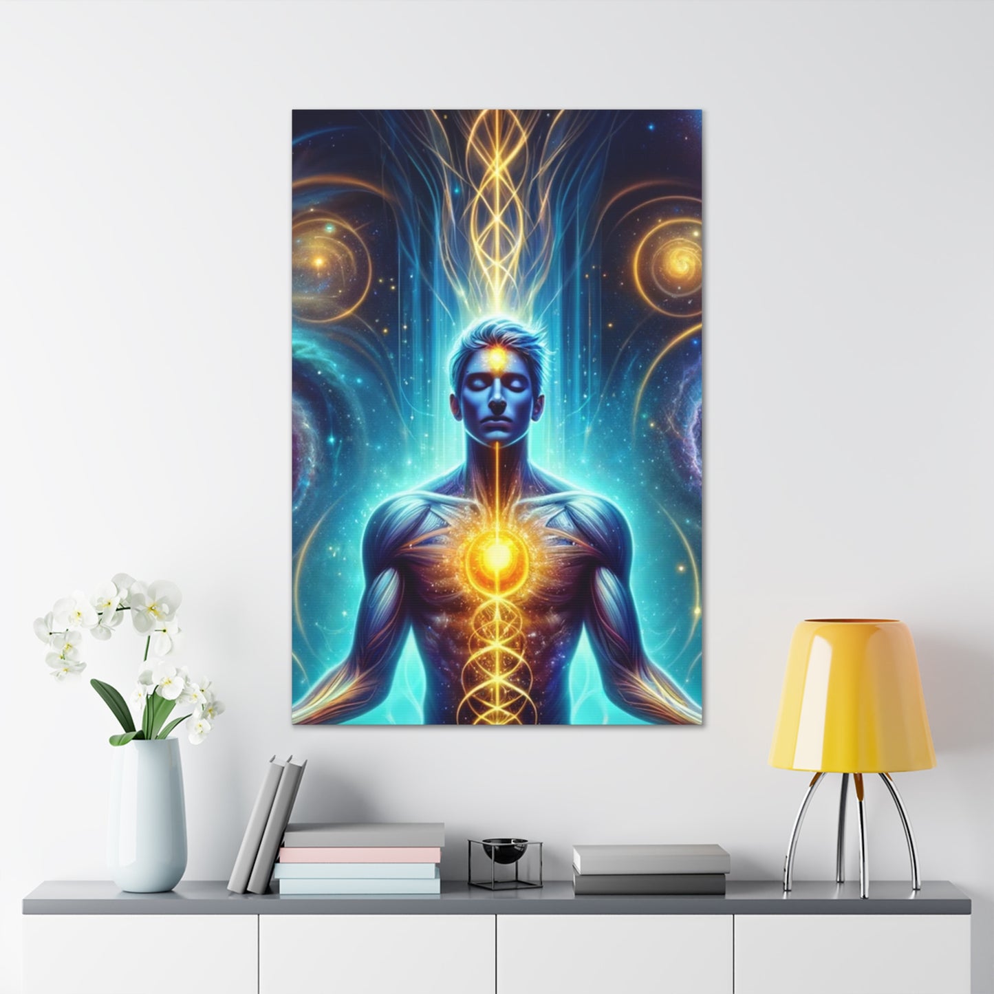 Quantum Entanglement Art Canvas Ed. 27