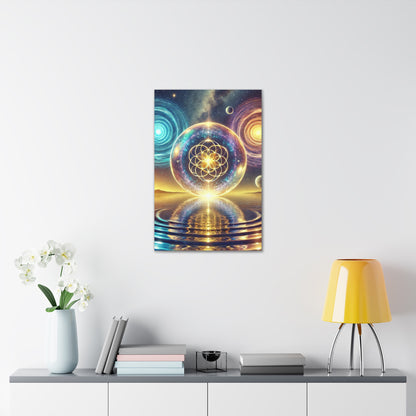 Sacred Geometry Art Canvas Ed. 13