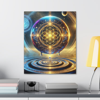 Sacred Geometry Art Canvas Ed. 25