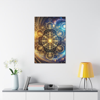 Sacred Geometry Art Canvas Ed. 67