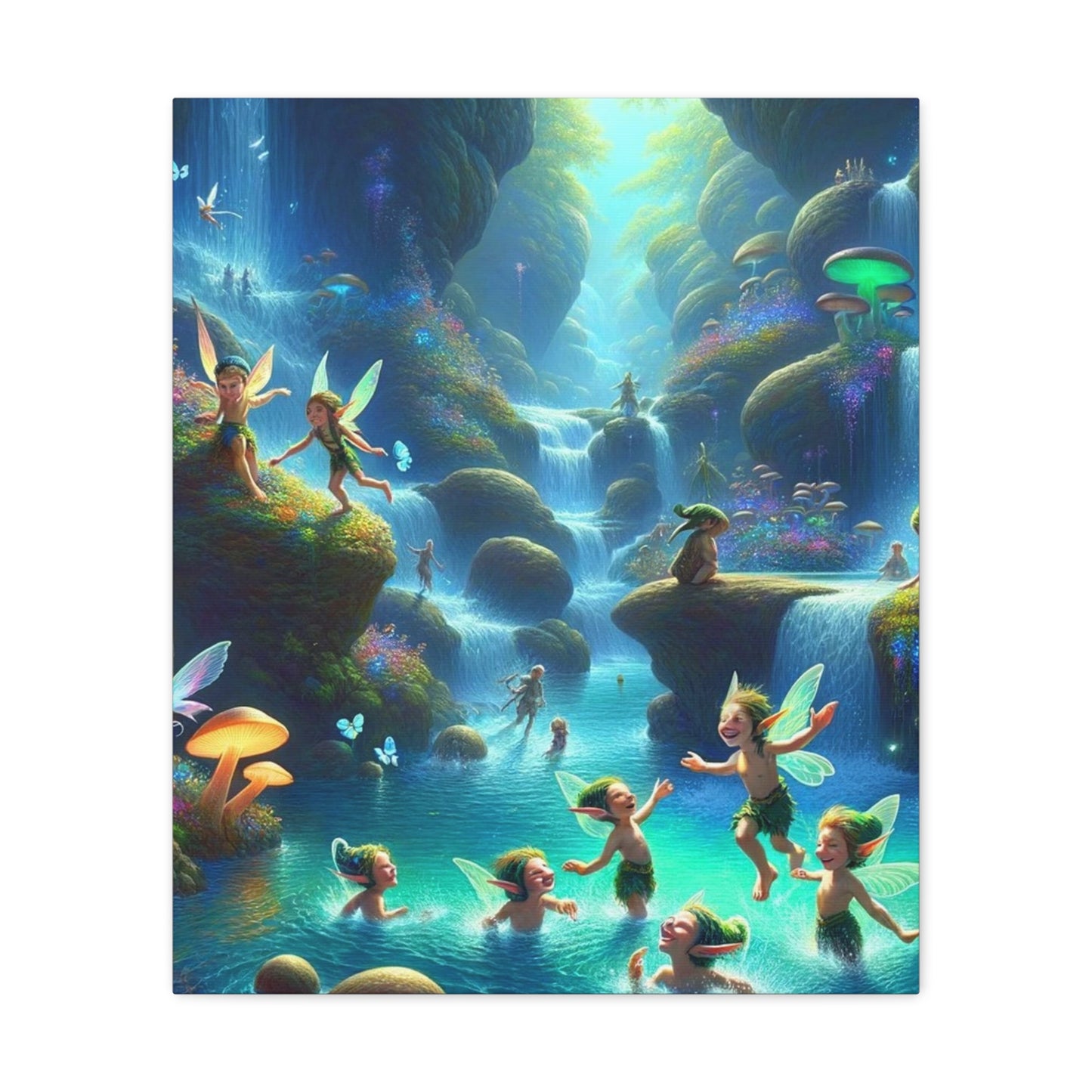 Elf Adventures Art Canvas Ed. 1