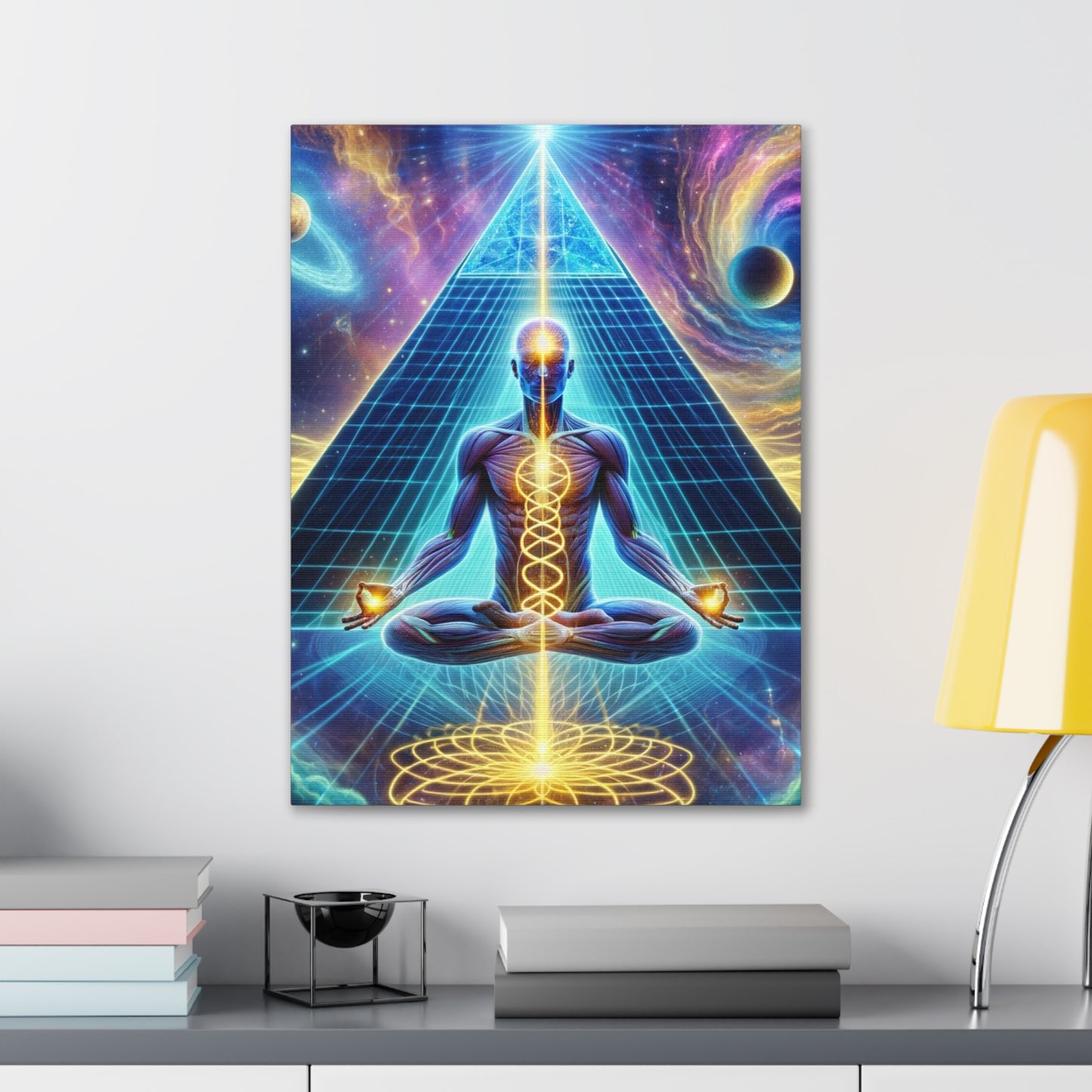 Quantum Entanglement Art Canvas Ed. 22