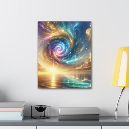 Serene Ocean Art Canvas Ed. 15