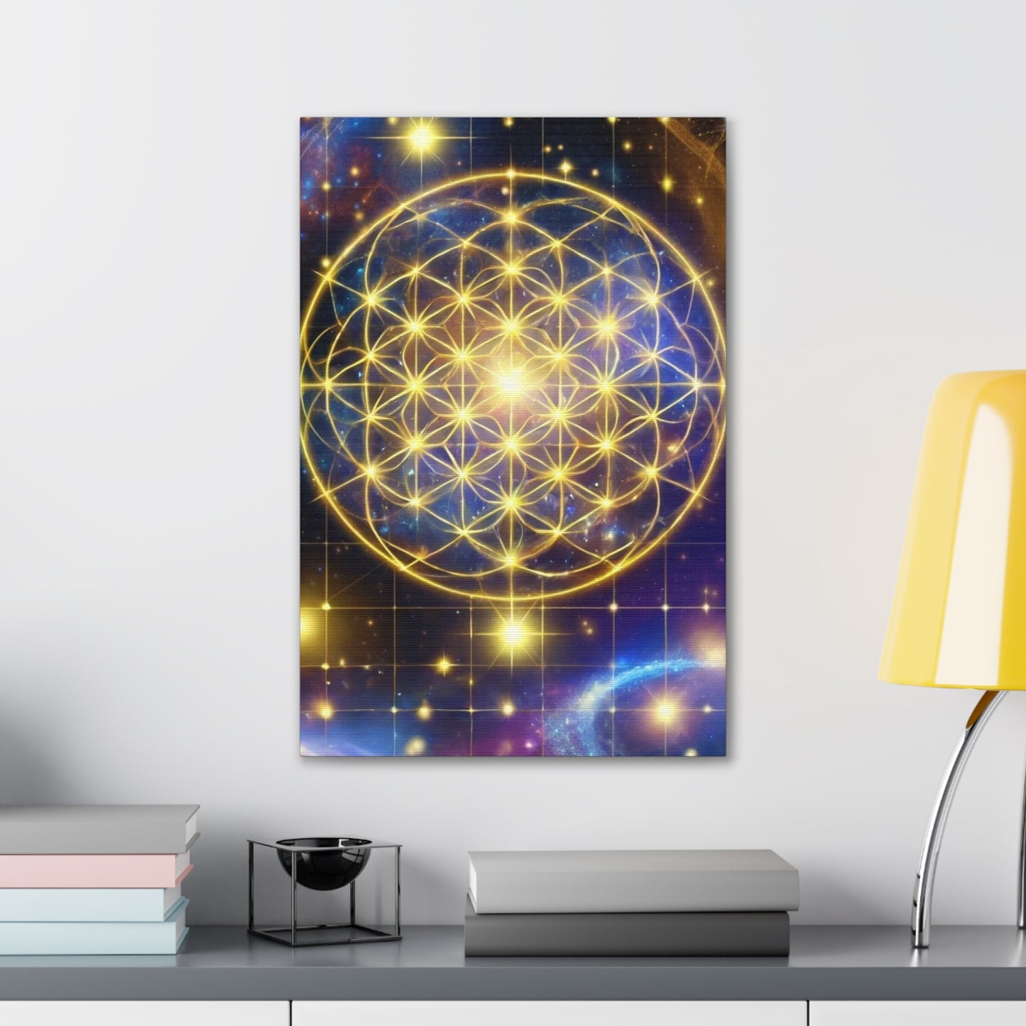 Sacred Geometry Art Canvas Ed. 73