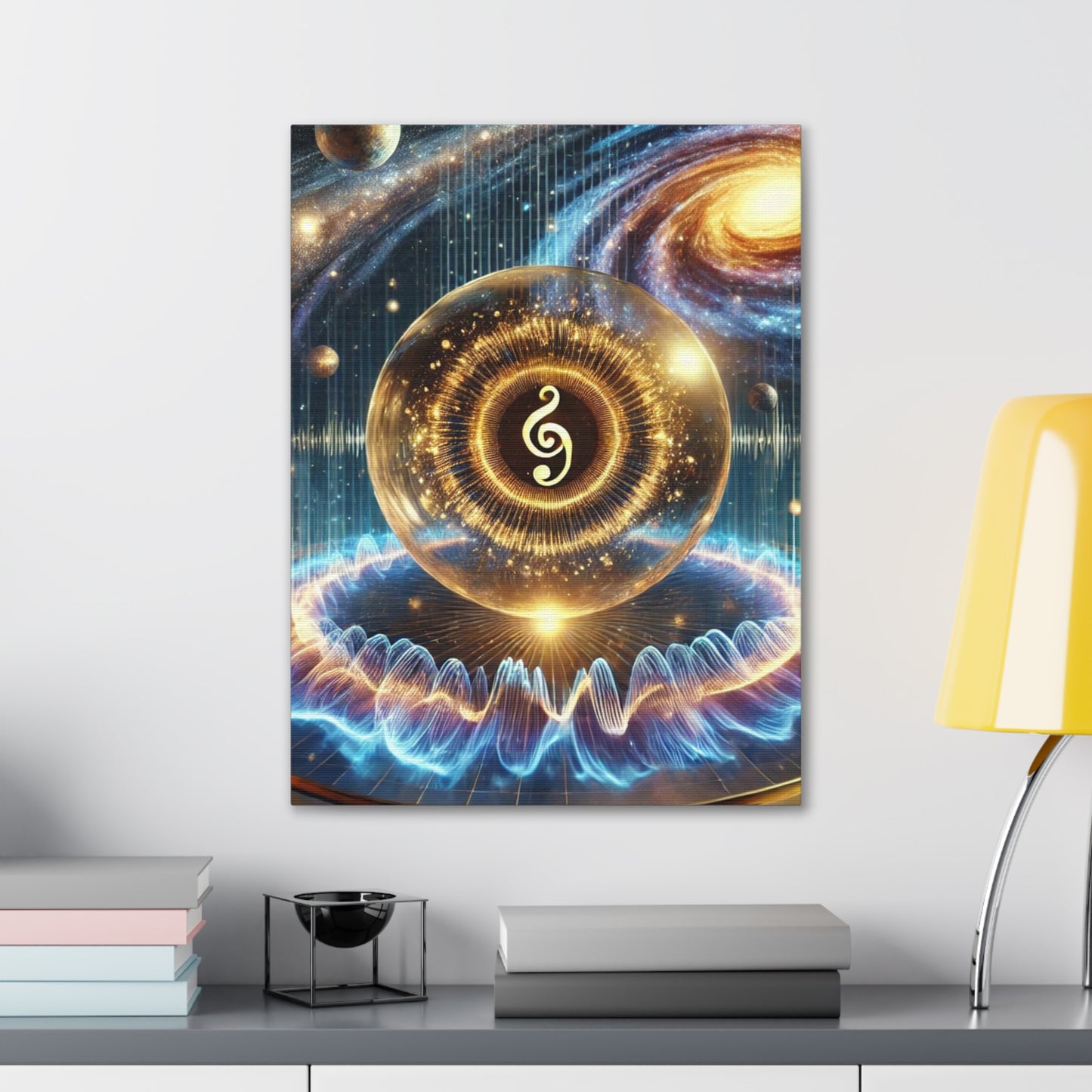 Sacred Geometry Art Canvas Ed. 62