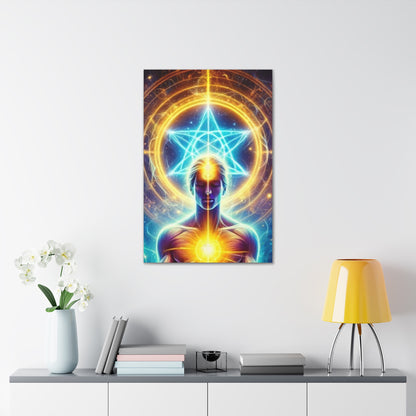 Divine Intelligence Art Canvas Ed. 16