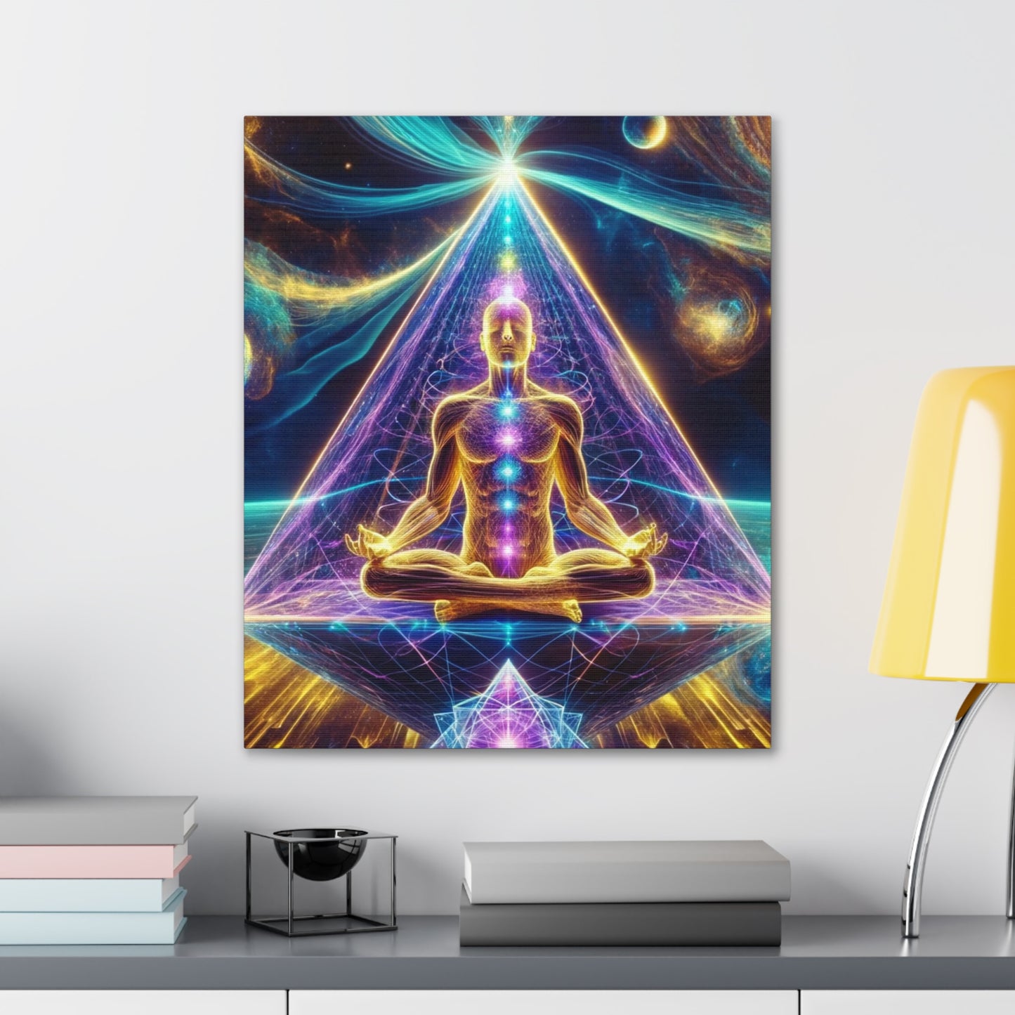 Quantum Entanglement Art Canvas Ed. 3