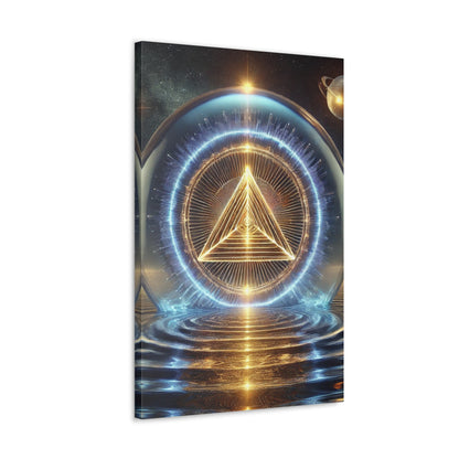 Sacred Geometry Art Canvas Ed. 38