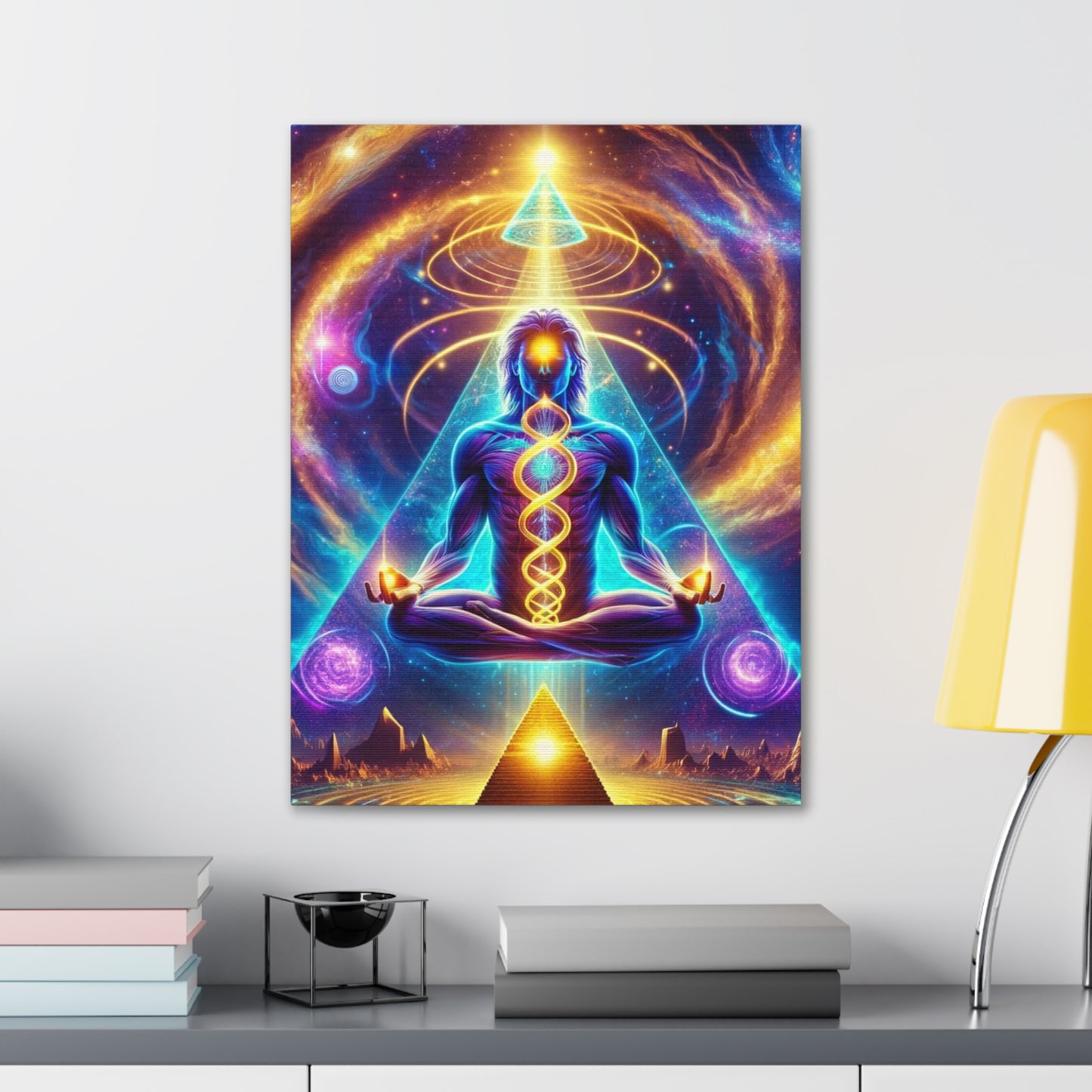 Quantum Entanglement Art Canvas Ed. 10