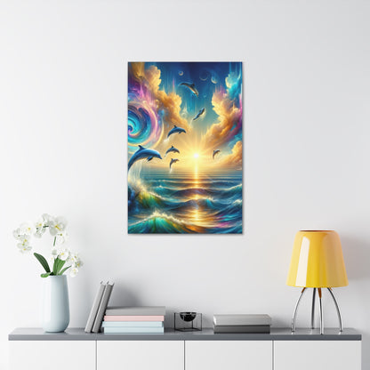 Serene Ocean Art Canvas Ed. 7