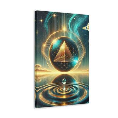 Sacred Geometry Art Canvas Ed. 35