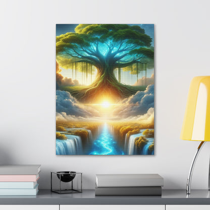 Trees of Light Art Canvas Ed. 5