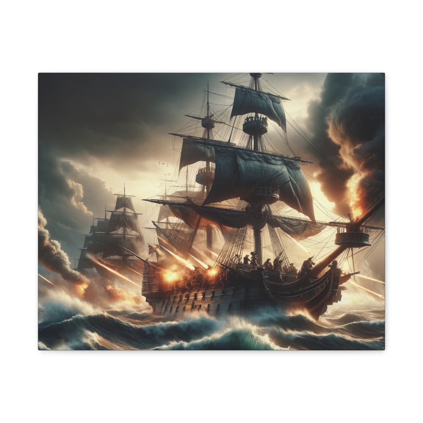 Voyage & Conquest Art Canvas Ed. 1