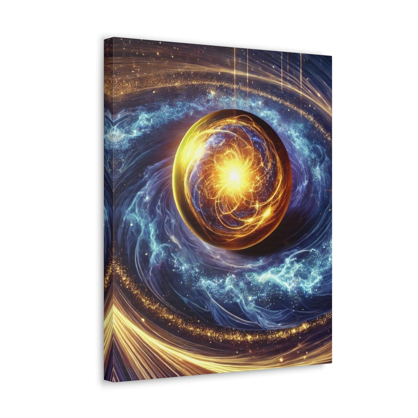 Energetic Orbs Art Canvas Ed. 10