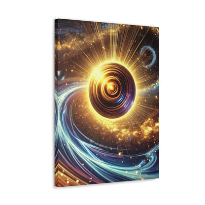 Energetic Orbs Art Canvas Ed. 4