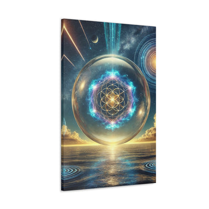 Sacred Geometry Art Canvas Ed. 18