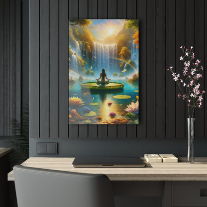 Blissful Lotus Acrylic Print Ed. 16