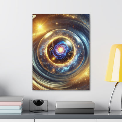 Energetic Orbs Art Canvas Ed. 14