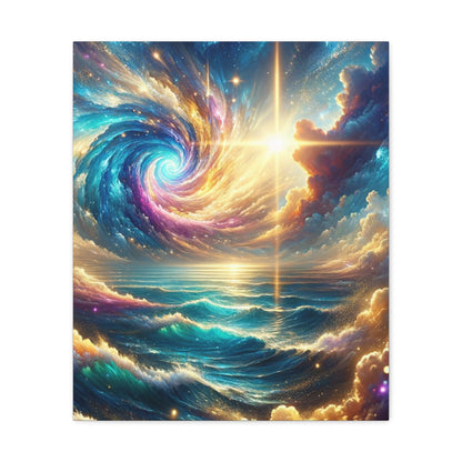 Serene Ocean Art Canvas Ed. 12