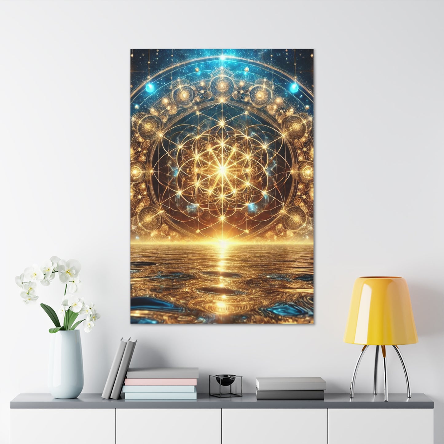 Sacred Geometry Art Canvas Ed. 97