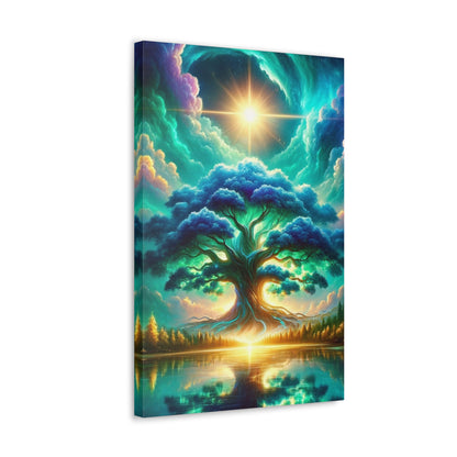 Trees of Light Art Canvas Ed. 13