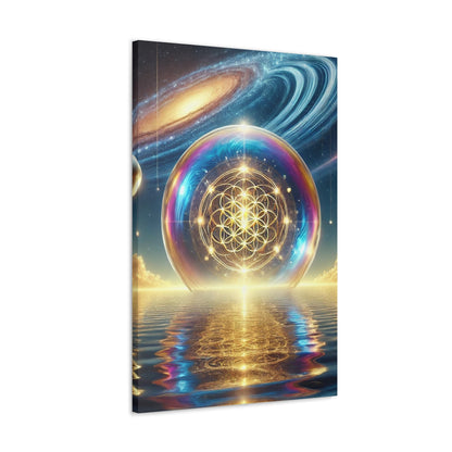 Sacred Geometry Art Canvas Ed. 21